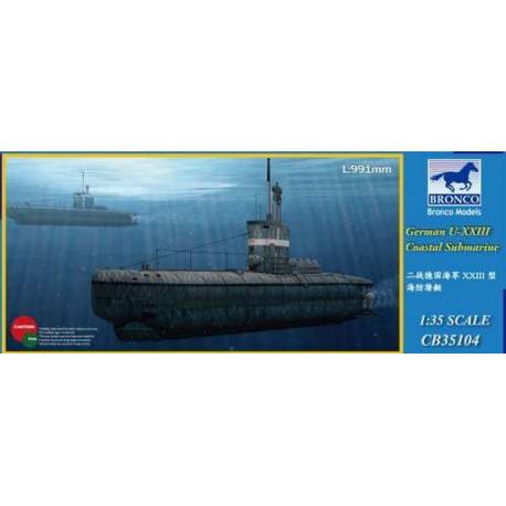 GERMAN U-XXIII COSTAL SUBMARINE 