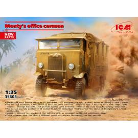 Monty’s office caravan