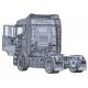 Scania S770 4x2 Normal Roof Grey Cab