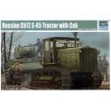 Russian ChTZ S-65 Tractor with Cab 