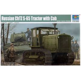 Russian ChTZ S-65 Tractor with Cab 