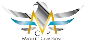 Logo maquette char promo