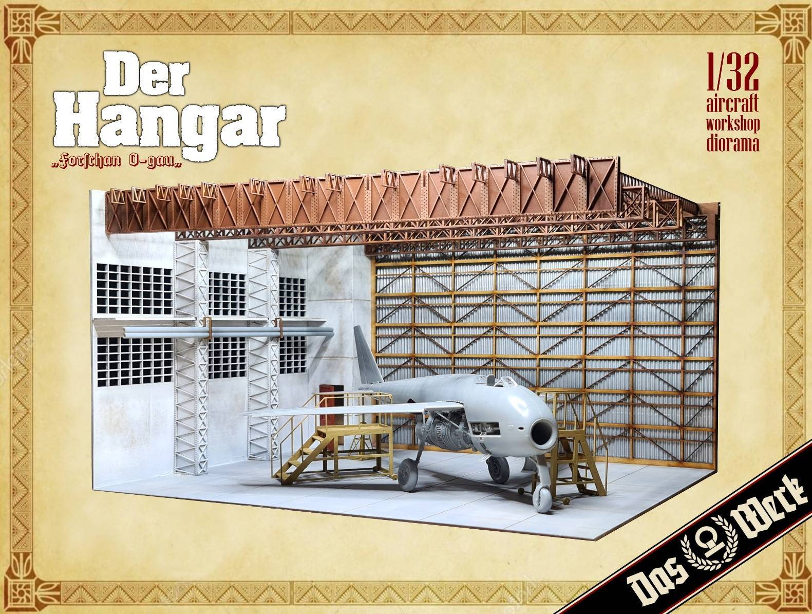 Der Hangar - aircraft workshop diorama – Image 10