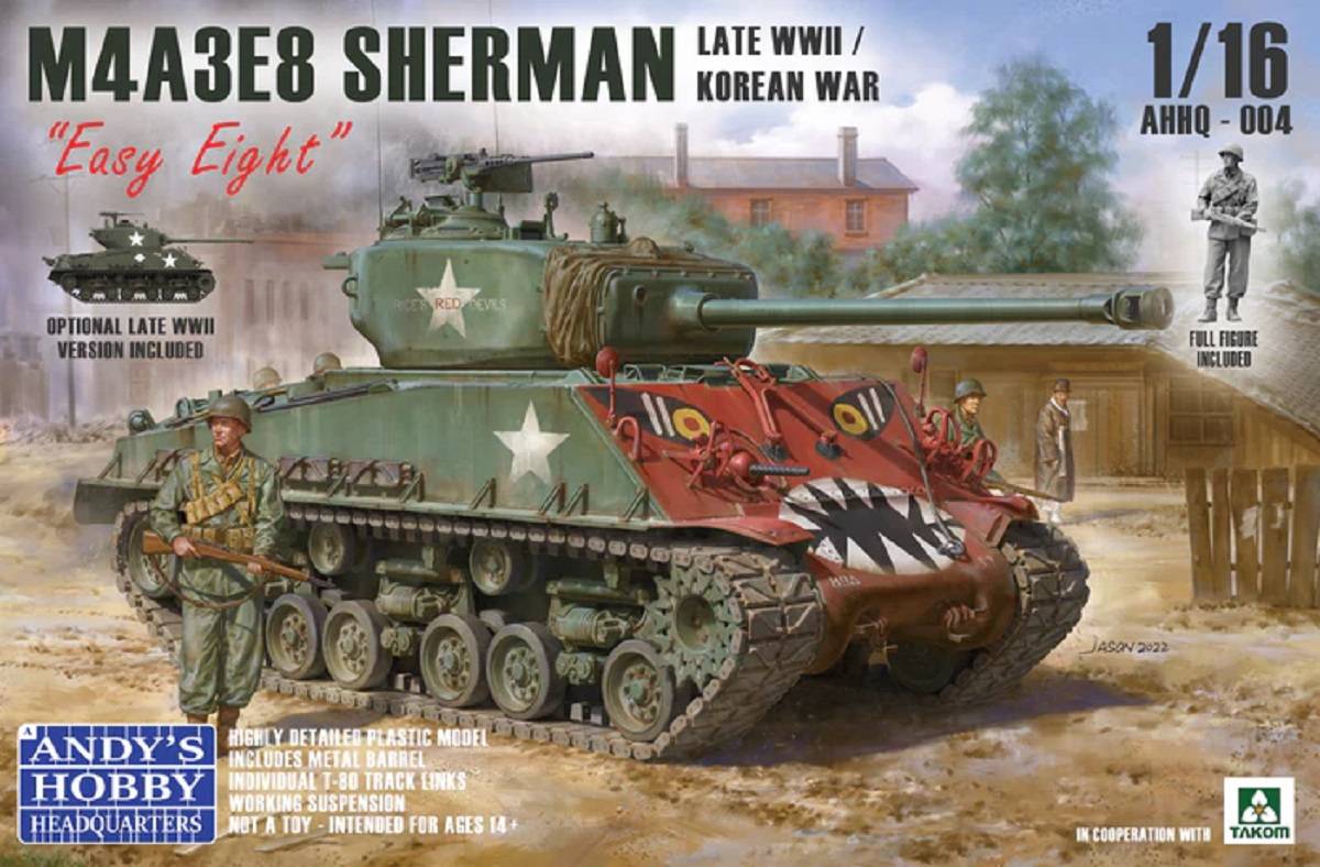 M4A3E8 Sherman Late WWII / Korean War