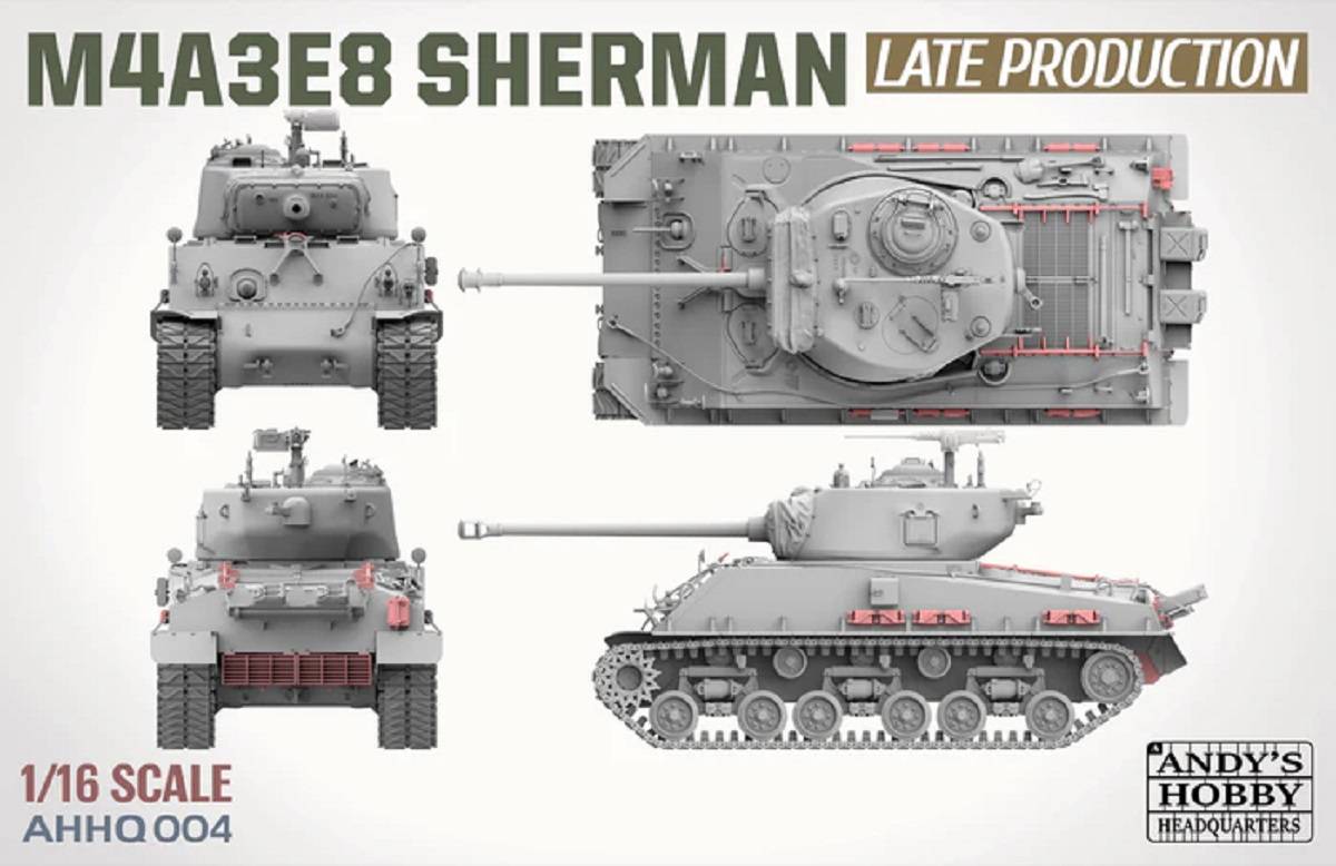 M4A3E8 Sherman Late WWII / Korean War – Image 2