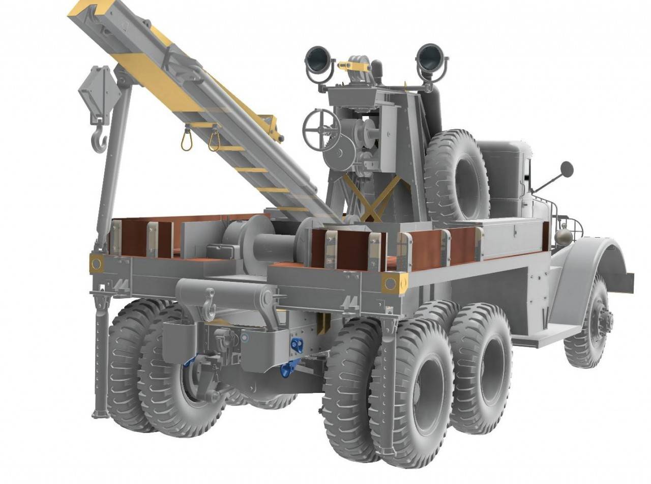 Heavy Wrecker Ward Lafrance Model 1000 Series 2 – Image 12