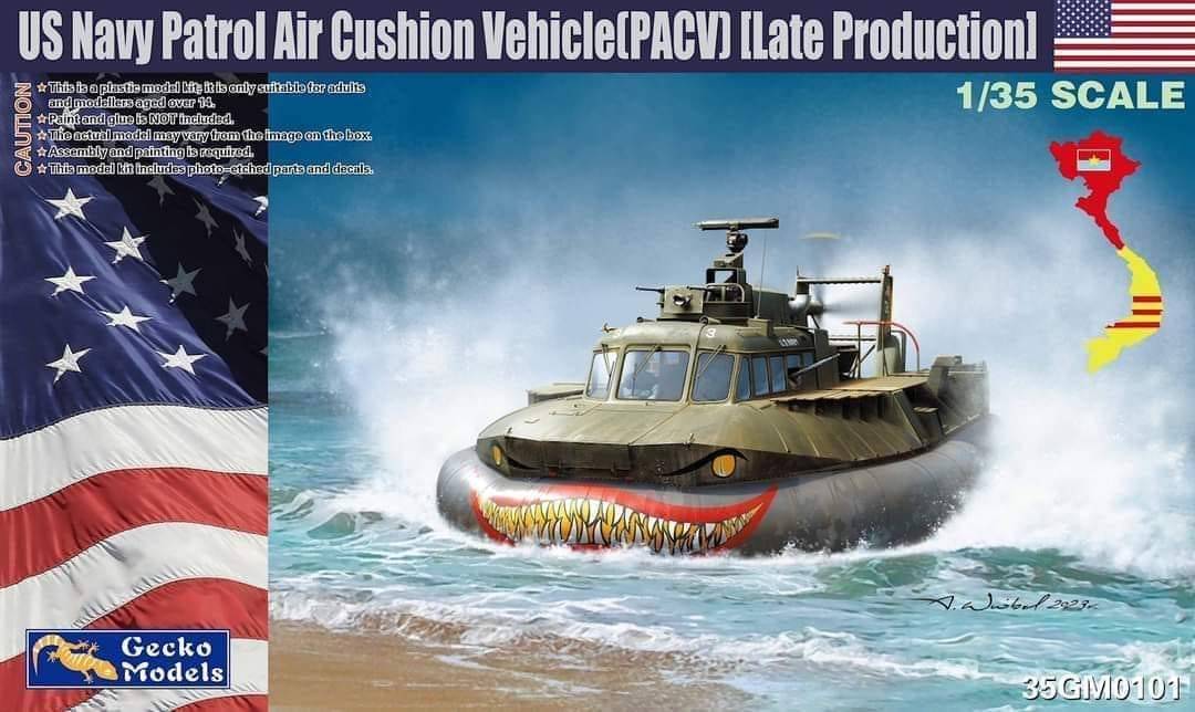 US NAVY Patrol Air Cushion Vehicle PACV SK-5 Late Production