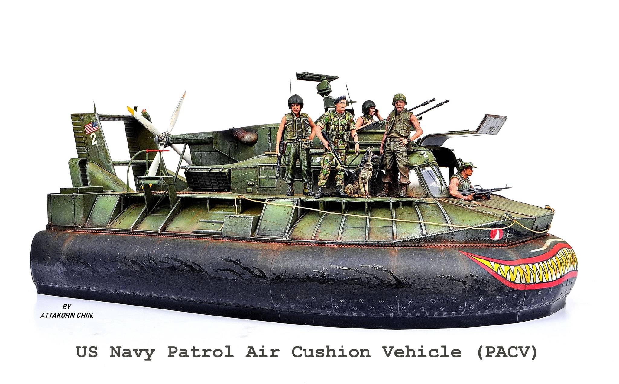 US NAVY Patrol Air Cushion Vehicle PACV SK-5 Late Production – Image 3