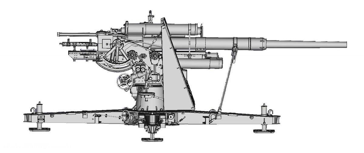 German 8,8cm Flak 36 – Image 3