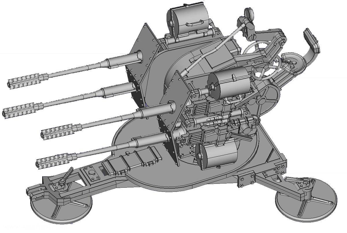 3cm Vierlingsflak 103/38 – Image 8