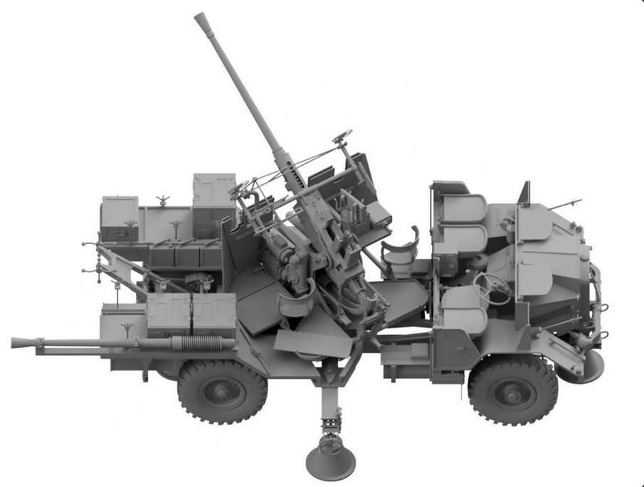 Morris Bofors C9/B Early The Iconic British WWII Gun Truck – Image 4