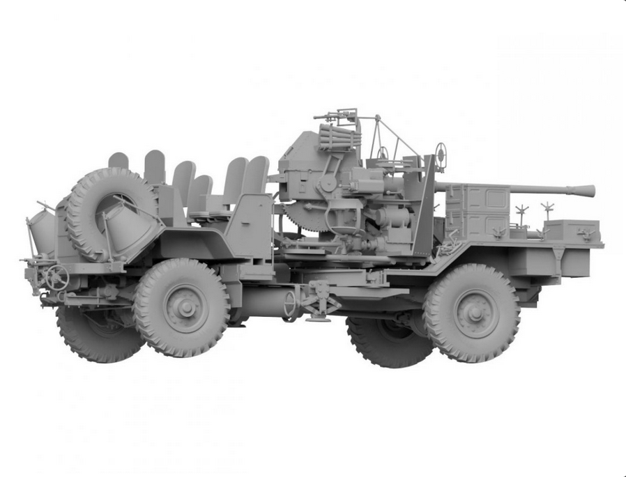 Morris Bofors C9/B Early The Iconic British WWII Gun Truck – Image 5