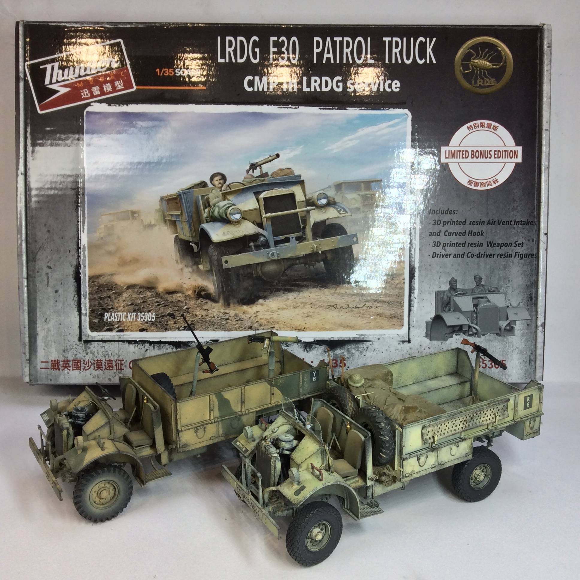 CMP in LRDG service LRDG F30 Patrol Truck Limited BONUS Edition – Image 2