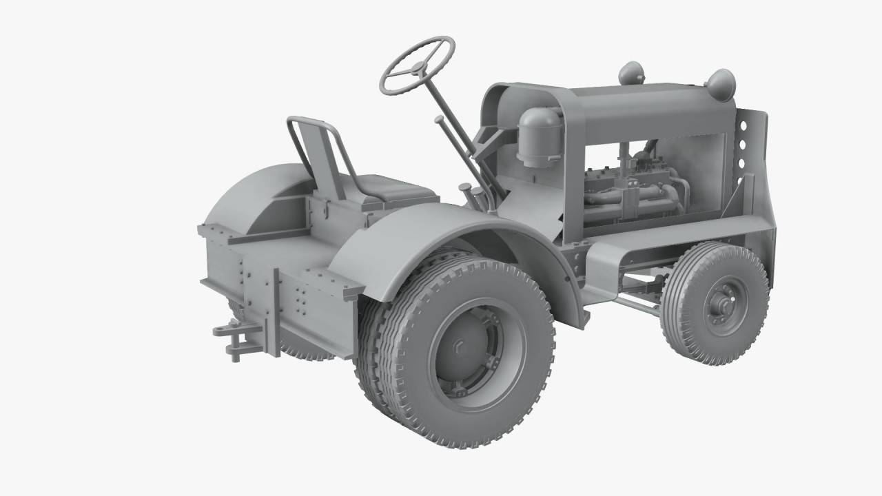 US Tug Clarktor 6 Mill-44 The Heaviest Airfield Tractor – Image 4