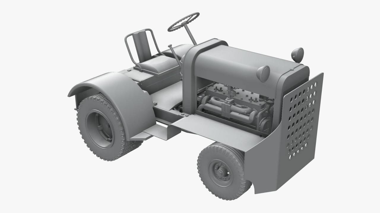 US Tug Clarktor 6 Mill-44 The Heaviest Airfield Tractor – Image 5