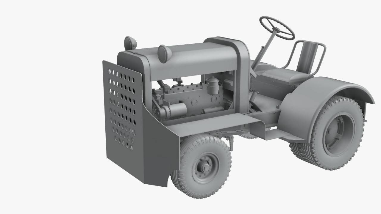 US Tug Clarktor 6 Mill-44 The Heaviest Airfield Tractor – Image 6