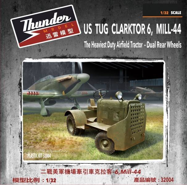 US Tug Clarktor 6 Mill-44 The Heaviest Airfield Tractor