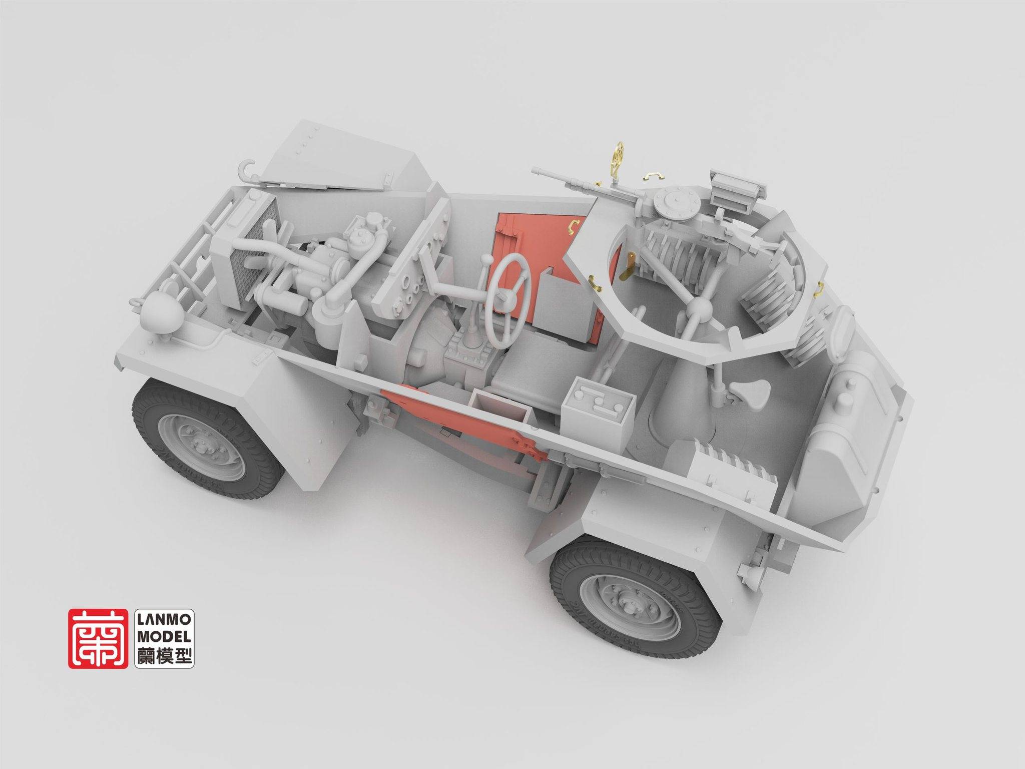 BA-64B(r) Light Armoured Car German Army – Image 6