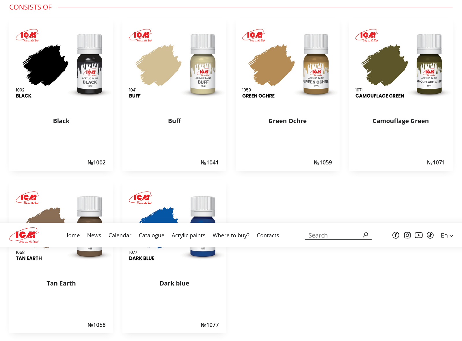 Acrylic paint set for Special Forces – Image 2