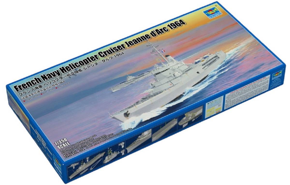 French Navy Helicopter Cruiser Jeanne d’Arc 1964