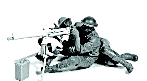 Vickers Machine Gun Team, North Africa Desert Battle Series, WWII – Image 4