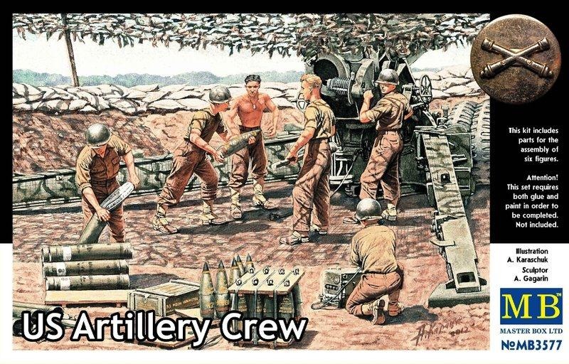 US Artillery Crew WWII
