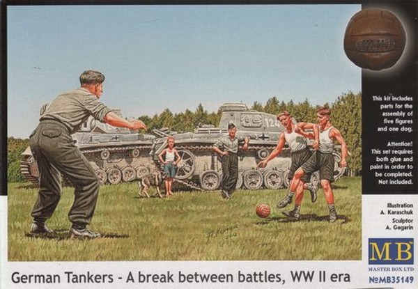 German Tankers - A break between battles, WW II era