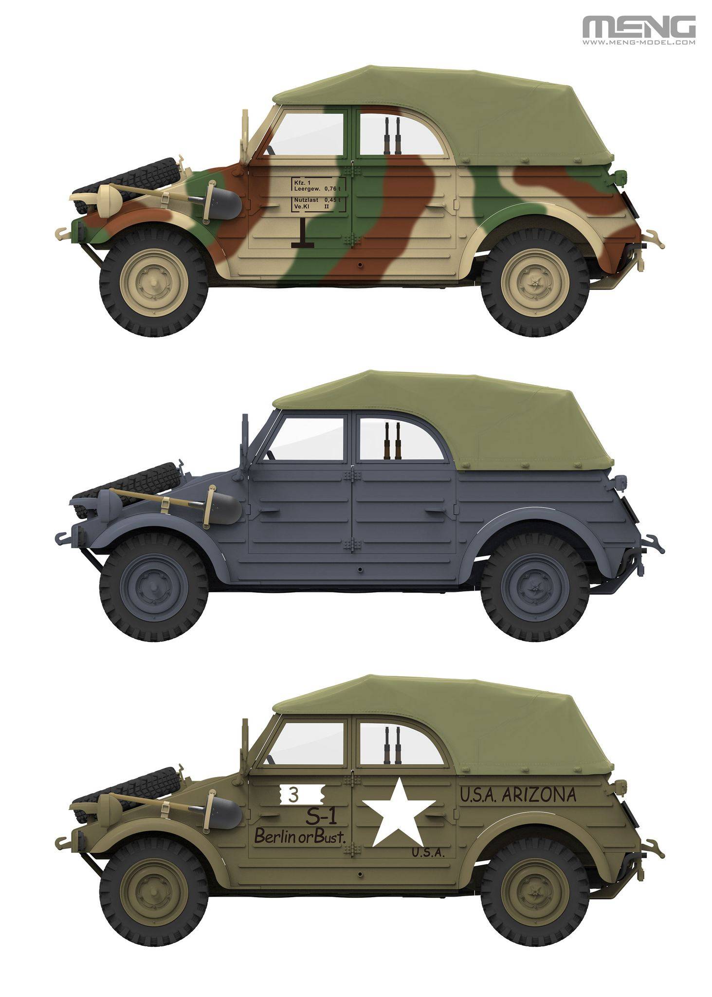 German Pkw.K1 Kubelwagen Type 82 (Eastern Front) – Image 4