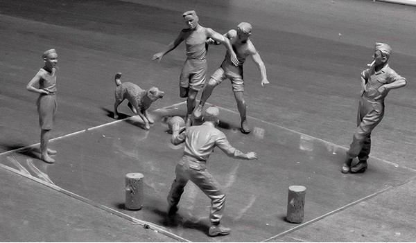 German Tankers - A break between battles, WW II era – Image 2