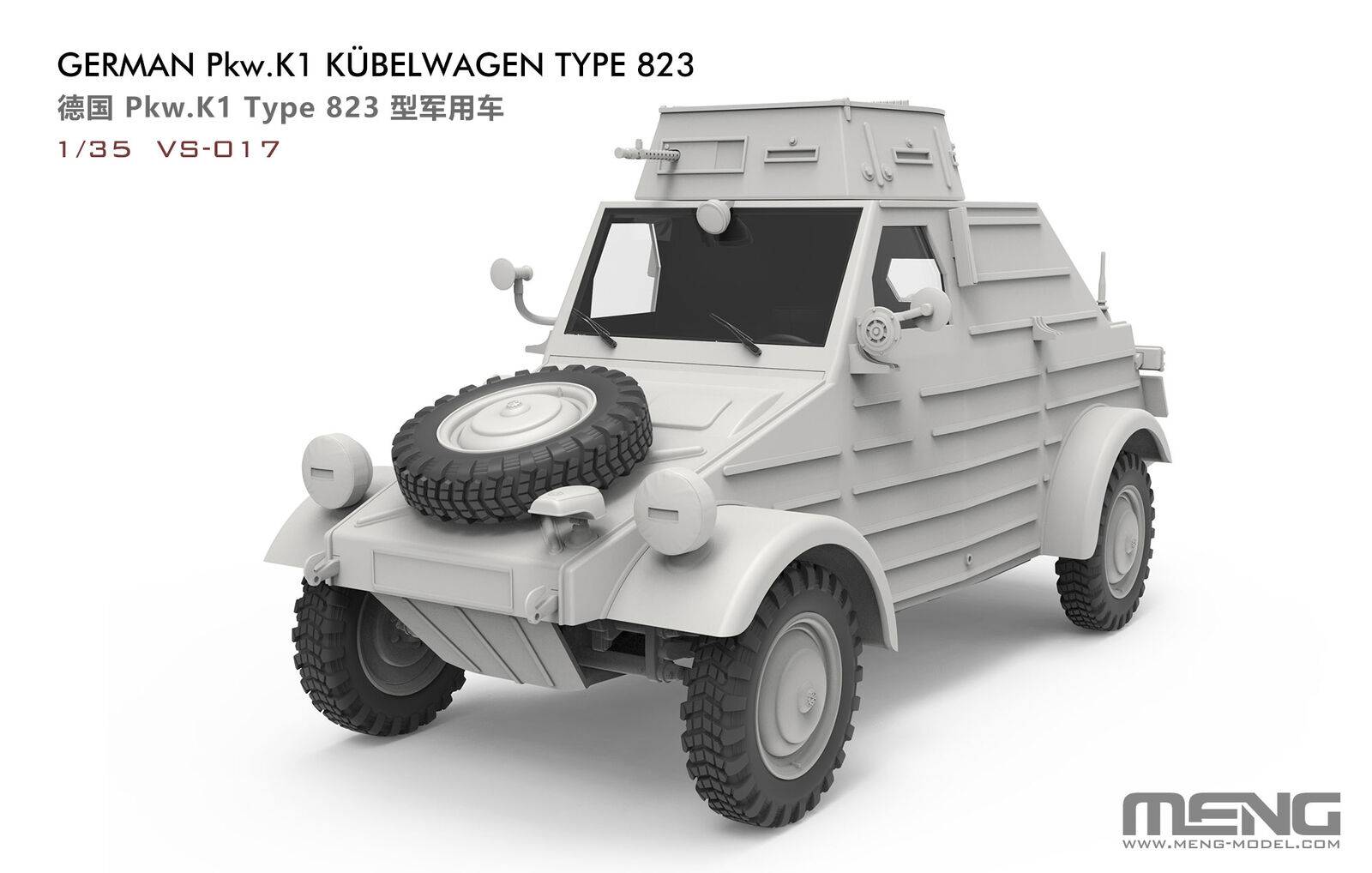 German Pkw. K1 Kübelwagen Type 823 – Image 15