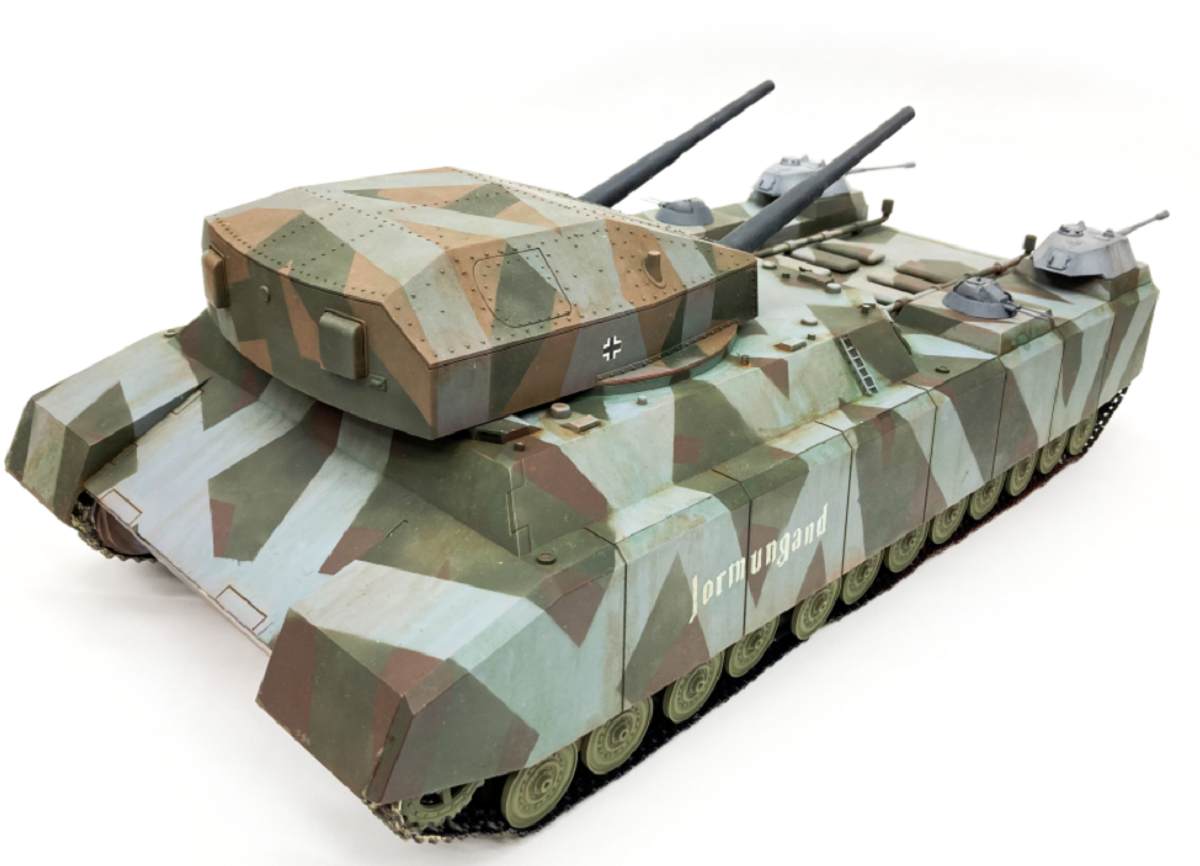 German Landkreuzer P-1000 "Ratte" Scharnhorst 1944 update – Image 3