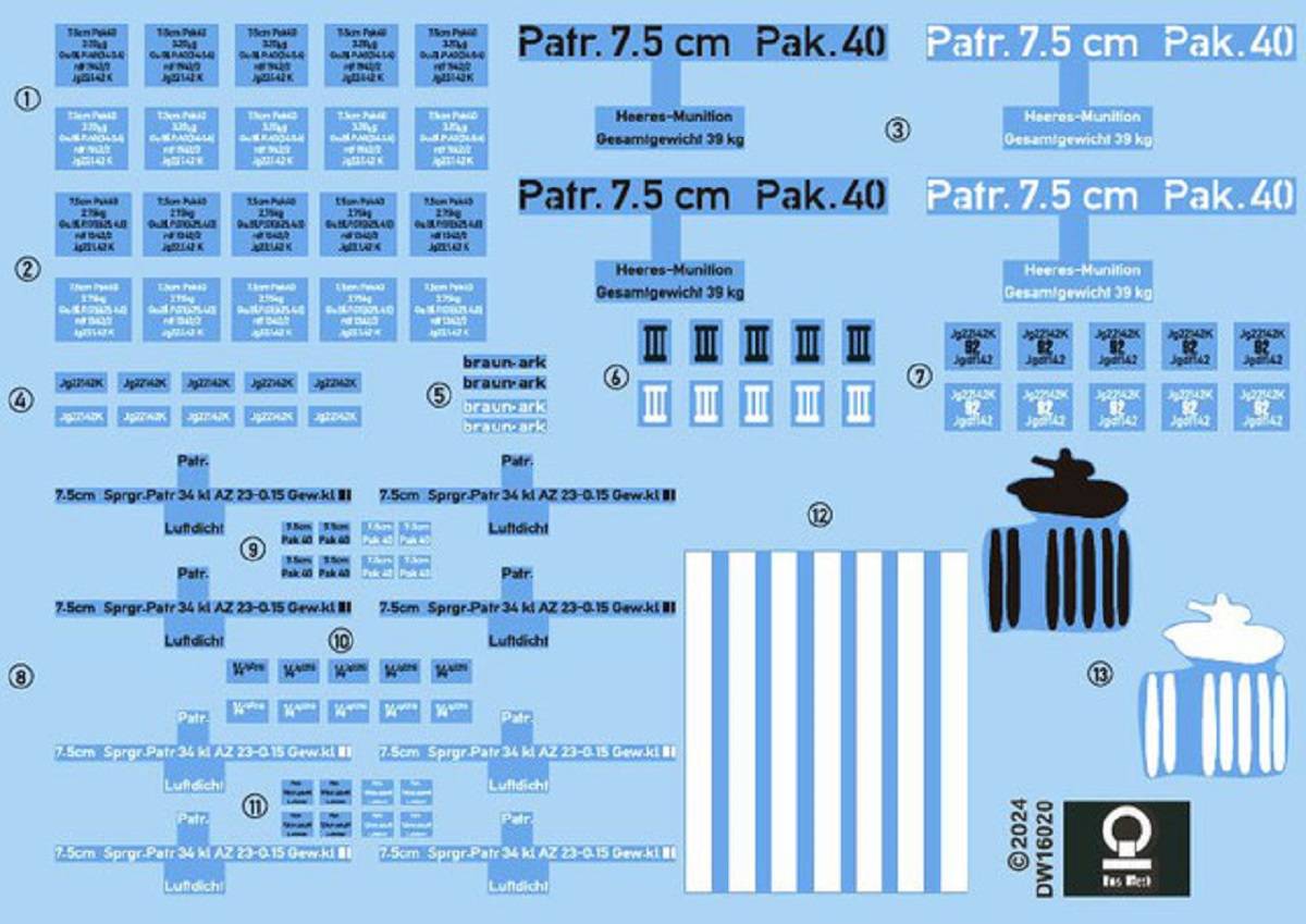 German 7,5cm Pak 40 (mid/late) 2 in 1 – Image 7
