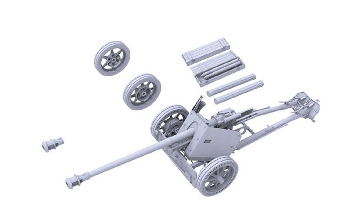 German 7,5cm Pak 40 (mid/late) 2 in 1 – Image 5