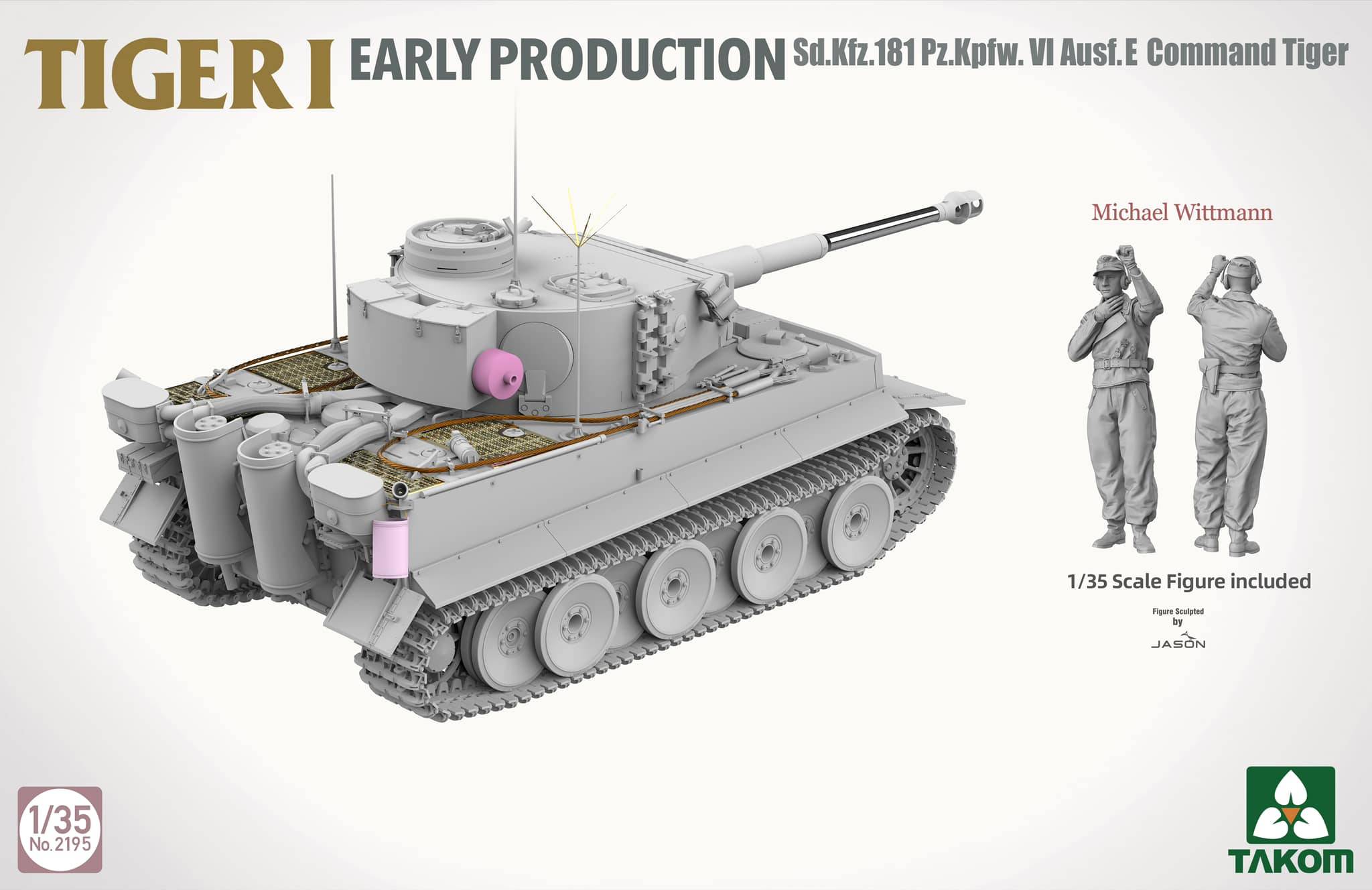 Sd.Kfz.181 Pz.Kpfw.VI Ausf.E Tiger I Command Tiger Michael Wittmann Early Production – Image 4