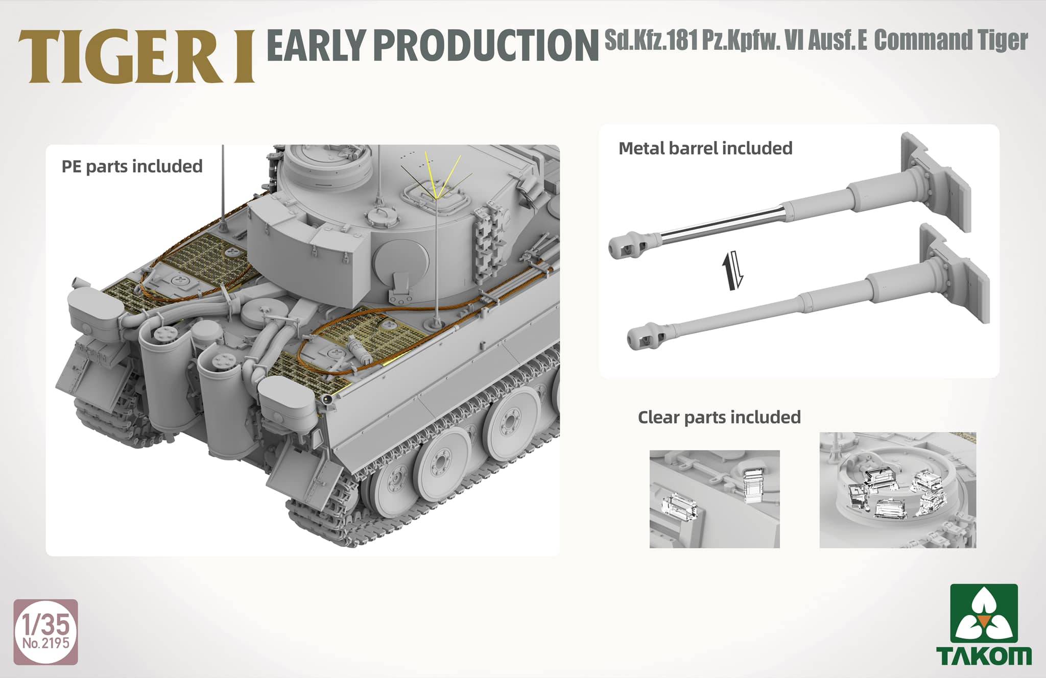 Sd.Kfz.181 Pz.Kpfw.VI Ausf.E Tiger I Command Tiger Michael Wittmann Early Production – Image 7
