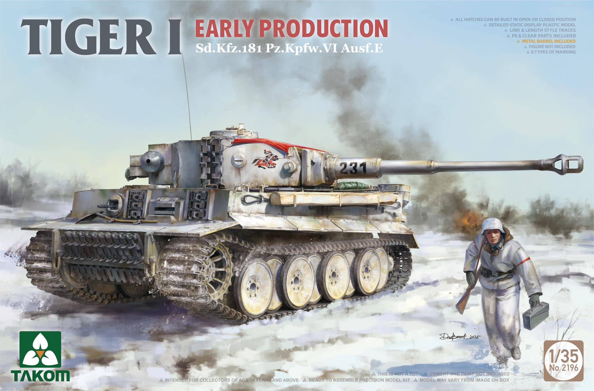 Sd.Kfz.181 Pz.Kpfw.VI Ausf.E Tiger I Early Production