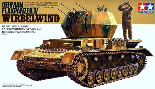 German Flakpanzer IV Wirbelwind