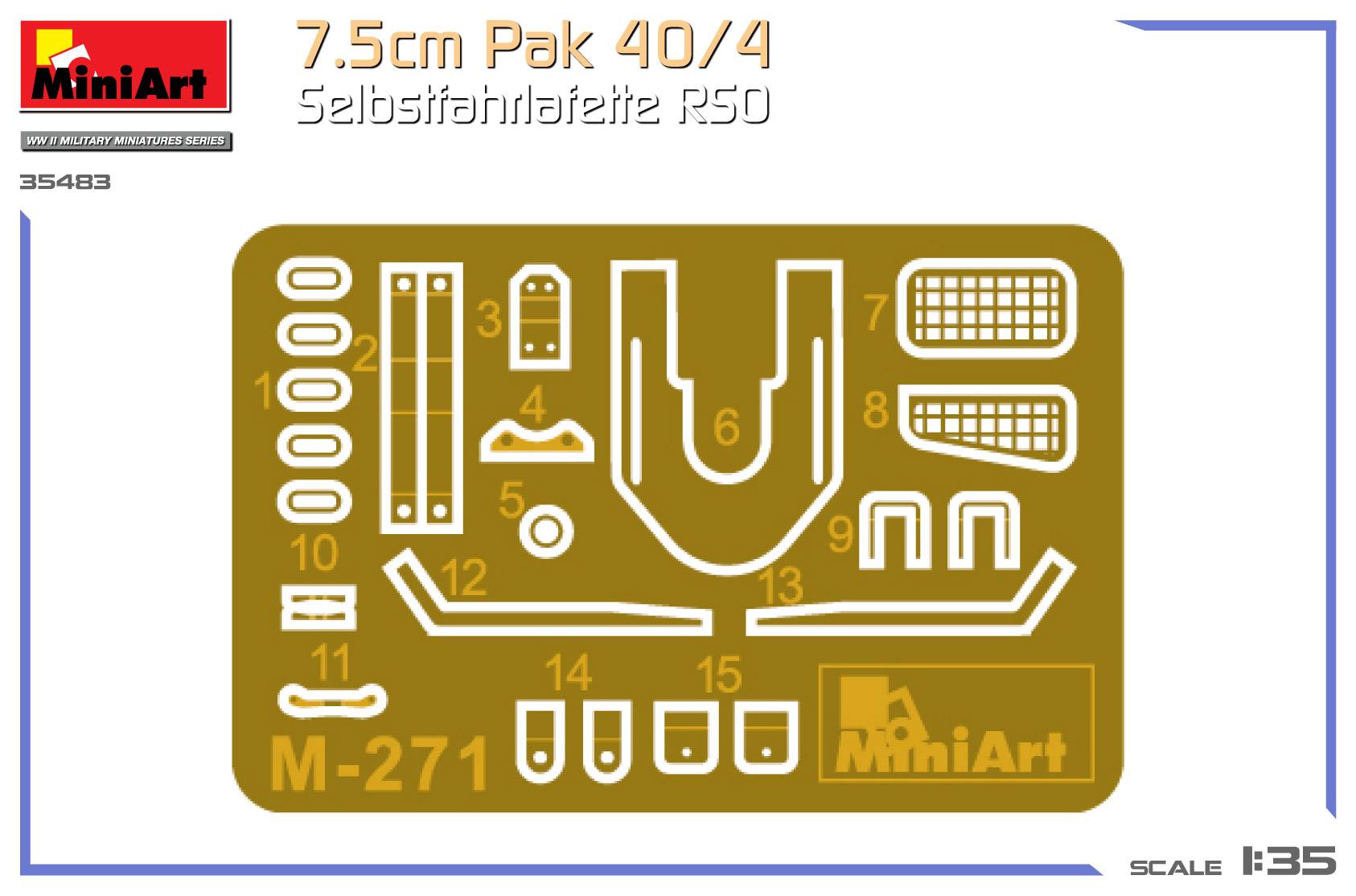 7.5cm PaK 40/4 auf gep. Selbstfahrlafette RSO – Image 3