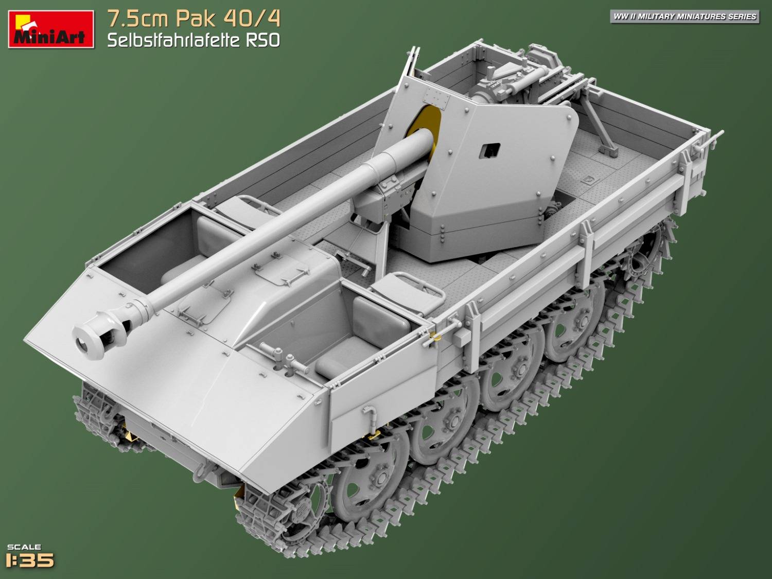 7.5cm PaK 40/4 auf gep. Selbstfahrlafette RSO – Image 10