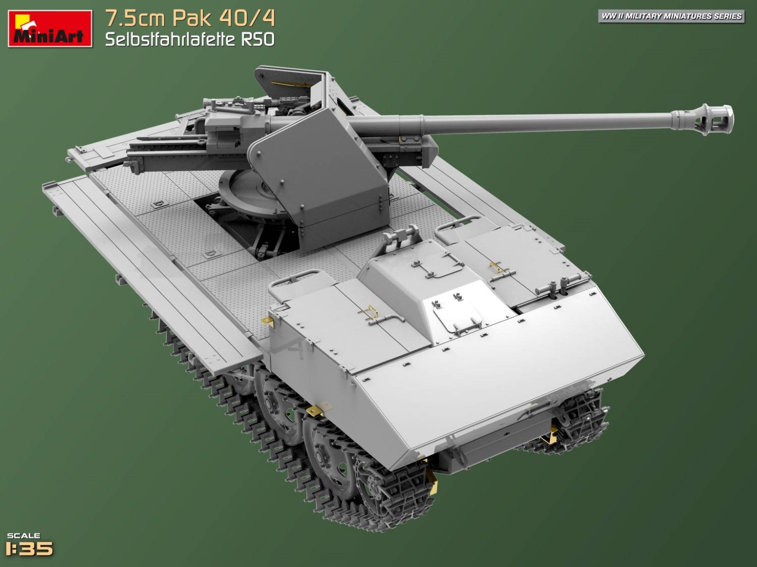7.5cm PaK 40/4 auf gep. Selbstfahrlafette RSO – Image 12