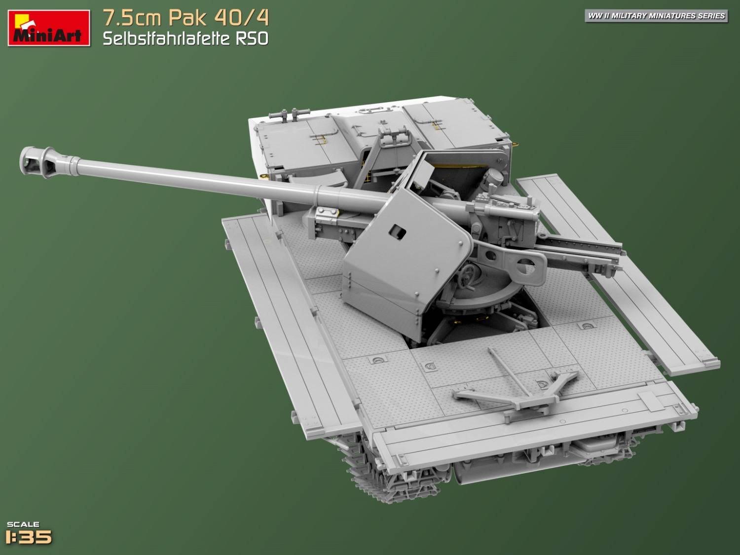 7.5cm PaK 40/4 auf gep. Selbstfahrlafette RSO – Image 14