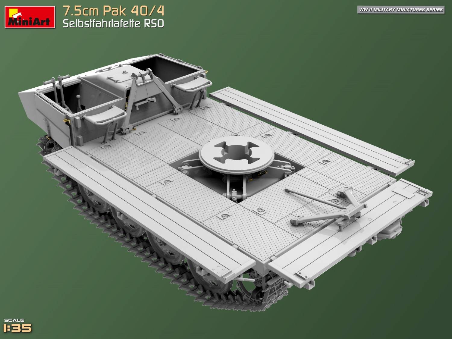 7.5cm PaK 40/4 auf gep. Selbstfahrlafette RSO – Image 16