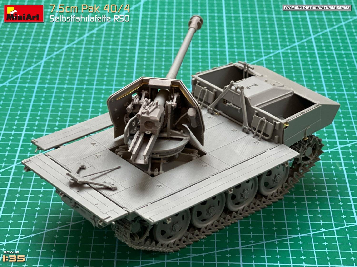 7.5cm PaK 40/4 auf gep. Selbstfahrlafette RSO – Image 17