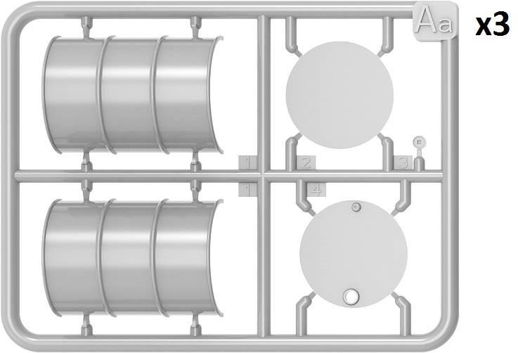 Fuel & Oil Drums 1930-50’s Set 2 – Image 3