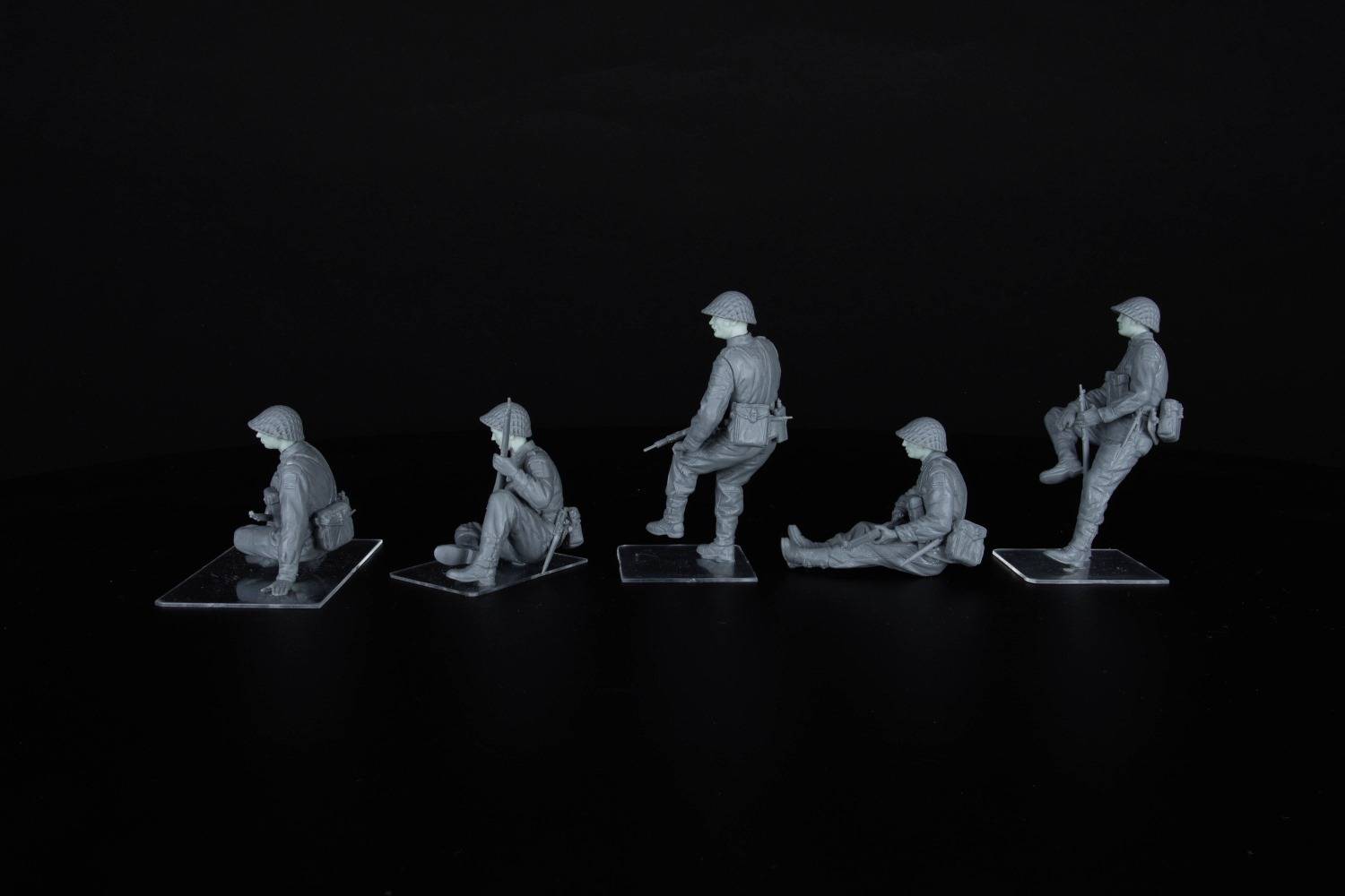 British Tank Riders (NW Europe) Resin Heads – Image 8