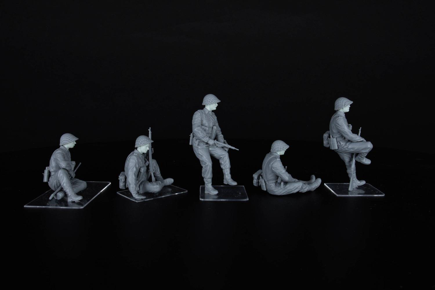 British Tank Riders (NW Europe) Resin Heads – Image 10