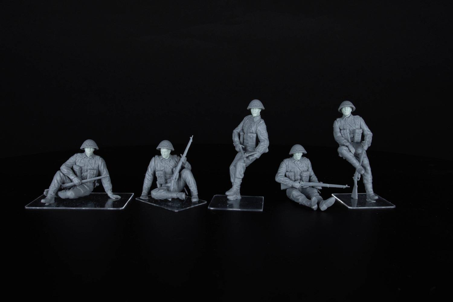 British Tank Riders (NW Europe) Resin Heads – Image 11