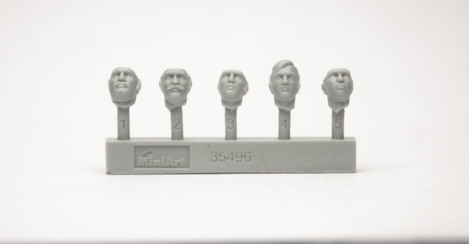 British Tank Riders (NW Europe) Resin Heads – Image 6