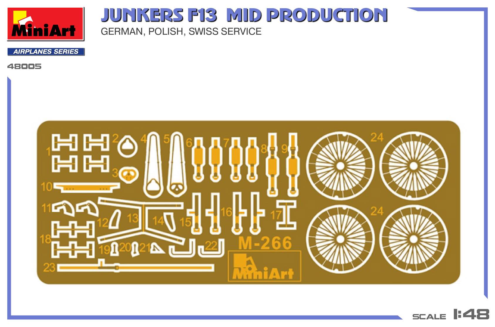 Junkers F13. Mid Production German, Polish, Swiss Service – Image 3