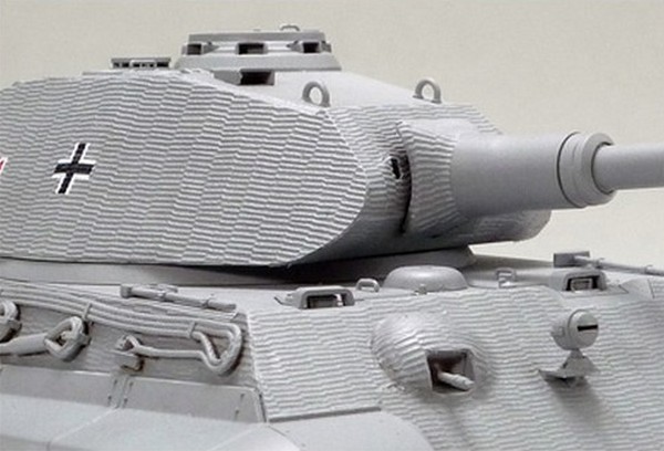 Zimmerit Coating Sheet - King Tiger Porsche Turret – Image 3